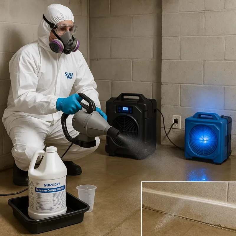 Sanitization and Odor Removal process in North Tunica, MS