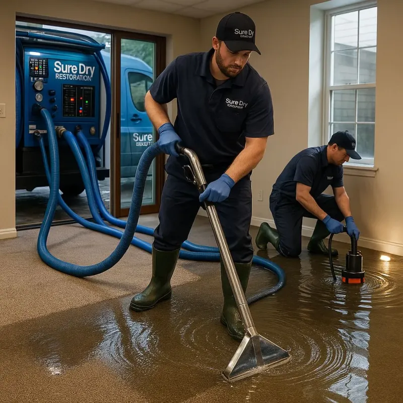 Water Extraction and Removal process in North Tunica, MS